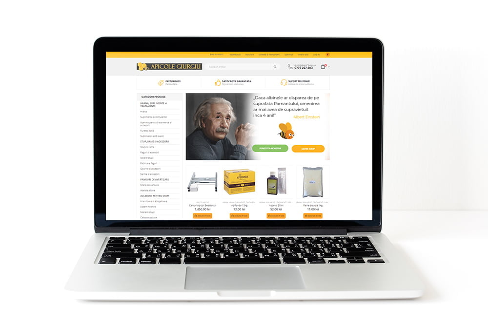 administrare magazin online