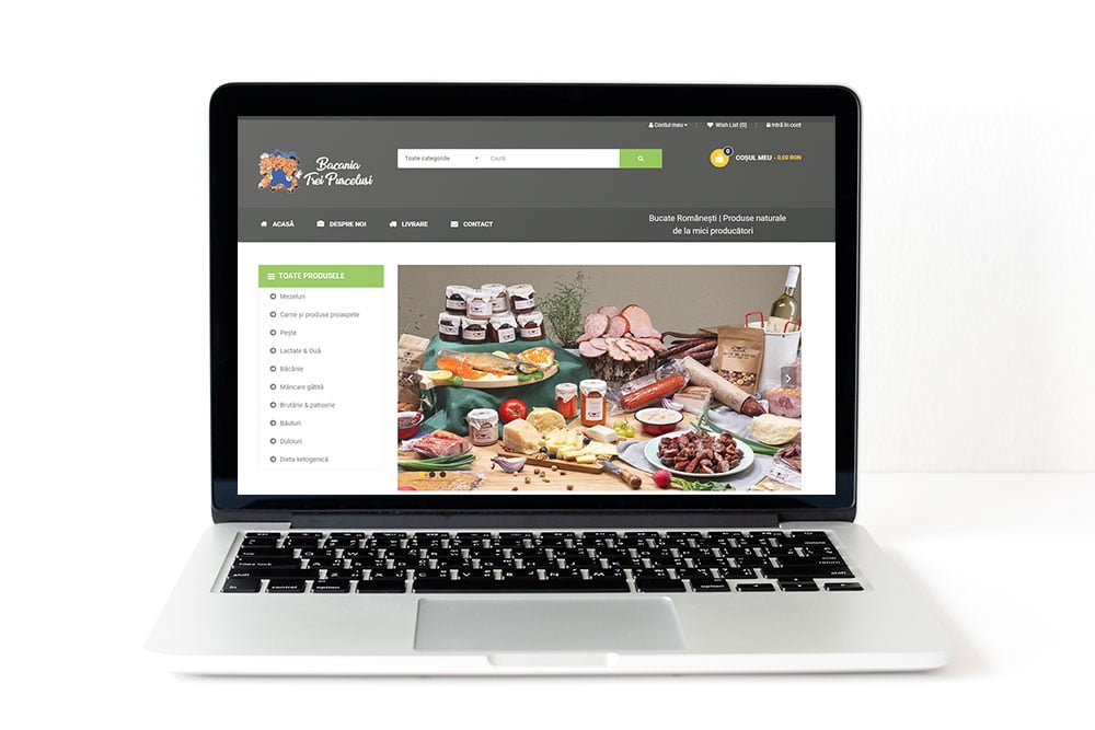 creare magazin online